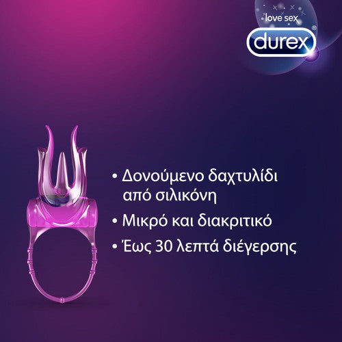 Durex Intense Orgasmic Little Devil Vibrating Penis Ring