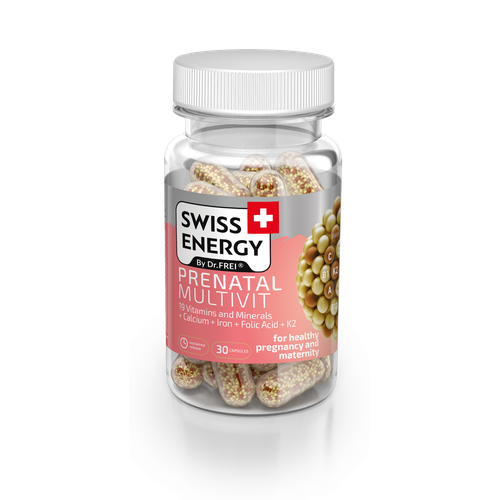 Swiss Energy , 30 Capsules Prenatalmultivit Medone